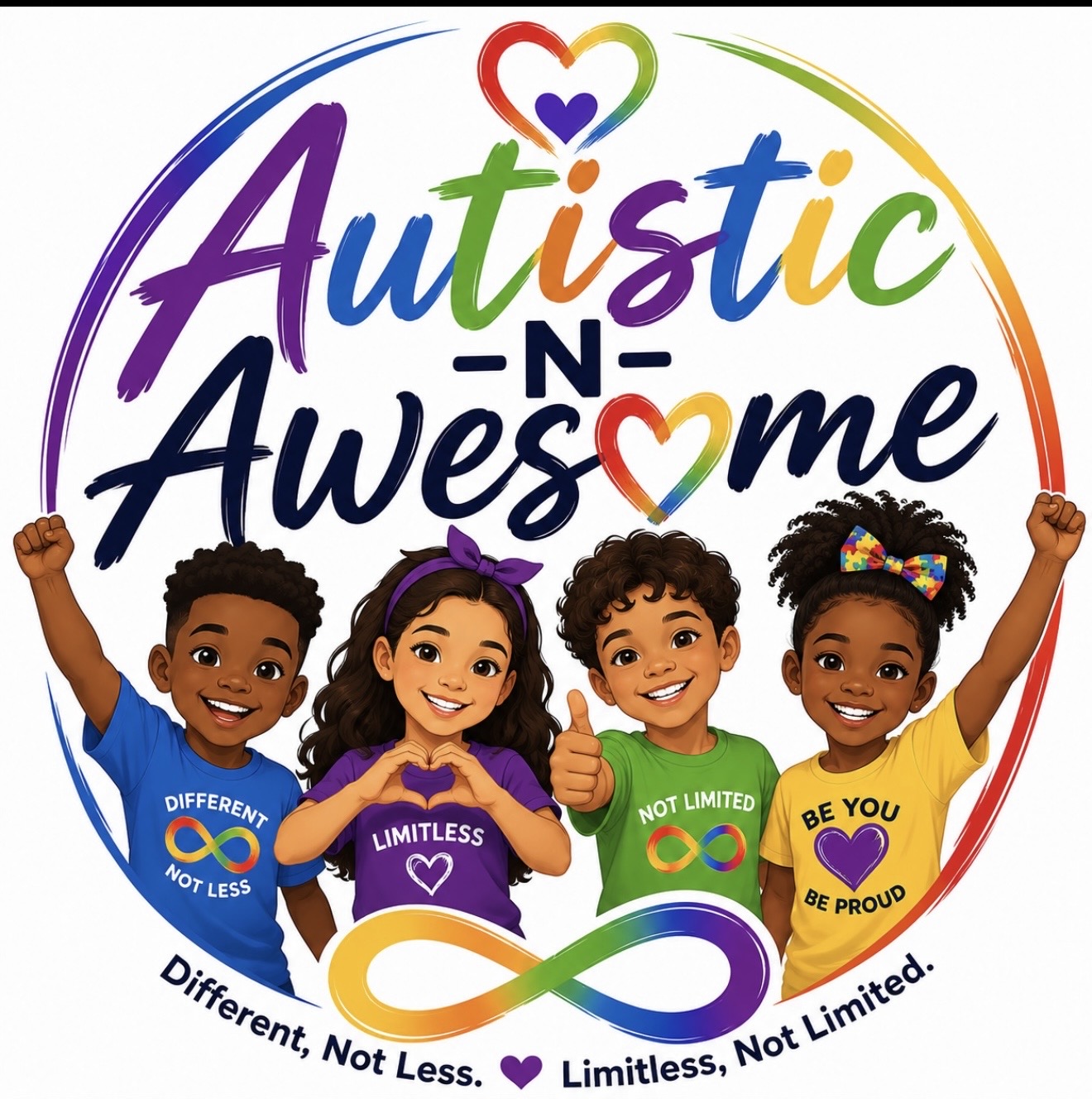 Autistic and Awesome logo